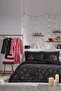 Gleam Love Black Valentine's Day Special Duvet Cover Set with 4 Pillowcases 1888 - 2