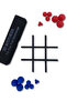 تحدي لعبة Tic Tac Toe وهي لعبة لوحية استراتيجية (XO) مع صندوق تخزين - 2