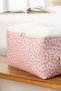 3-Piece Powder Home Sweet Home Printed Small Size Under-Bed Storage Bag, Suitcase Organizer Bag / 30X22X18 - 4