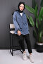 Blue Tasseled Denim Jacket - 2