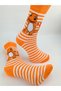 Unisex Special Series Happy Colorful Socks Charmender Orange Colorful Patterned Socks - 4