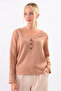 Laced Collar Buttoned Front Blouse - 3