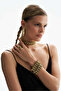 Glided Grace Gold Plated Choker Necklace - 5