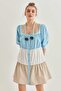 Square Neck Colorblock Dress