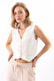 Double Pocket Button Vest - 3