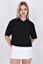 Buttoned Front Short Sleeve Shirt