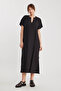 Double Pocket Dress with Side Slits