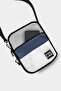 Colorful 5-Compartment Adjustable Cross Strap Waterproof Shoulder Bag (White Navy Blue Gray Black) - 2