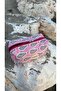 Pear Pattern Fabric Toiletry Bag, Portable Toiletry Bag Travel Bag - 2
