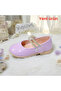 Girl's Lila Color Stone Orthopedic Sole Stylish Ballet - 2