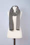 وشاح تريكو منقوش بنقشة Houndstooth - 3