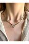 Elegant Italian Chain Steel Necklace with Heart Detail - 3