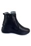 5160 Genuine Leather Daily Women's Boots-Black Nubuck - 3