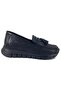 3320 Genuine Leather Casual Women's Shoes-Black - 2