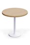 Round Pantry Table, Simple Modern Design Coffee Task for Home Office, (80 cm Dia, Oak)