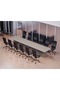 Modern Conference Table, Office Meeting Table, Conference Meeting Room Table - Light Concrete, 480CM