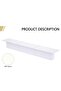 Modern Conference Table for Office, Office Meeting Table, Conference Room Table - White, 600CM - 2