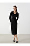 Esvab • Modern & Distinctive Zero Roba Collar Dress and Cardigan