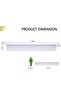 Modern Conference Table for Office, Office Meeting Table, Conference Room Table - White, 600CM - 4
