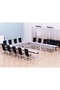 Vorm 136-16 U-Shaped Conference Meeting Table for Office 12-White