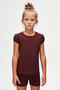 Cherry Decay Girl's O-Neck Watermelon Sleeve T-Shirt - 2