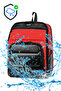 25N-03-0021 Business Backpack with USB Port 17'' Full Protection Notebook+Tablet+Phone Compartment - 6