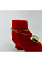 Shining Heart Steel Anklet - 3