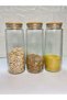 Set of 3 Glass Jars Large Size Food Pulses with Vacuum Lid 1500 ml - 8