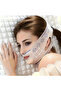 Chin Elastic and Breathable Beauty Strap Chin Mask Face Belt - 3