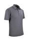 Men's Shirt Collar Buttoned Pocket Gray T-Shirt Classic Fit - 5100 - 3