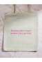 Won'T Make You Pretty Casual Simple Pinterest Ribbons Y2K Retro Unisex Cloth Bag Tote Bag - 2