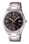 Silver Men's Color Wrist Watch with Smoked Cord