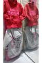 Girl's Kangaroo Pocket Fleece Swetsi̇hi̇rt Double