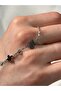 Zircon Stone Shahmeran Bracelet Silver