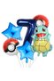 Pokemon Squirtle Concept 7 Year Old Balloon Set Pokemon Squirtle Balloon Birthday Foil Balloon Set