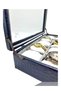 Diji 15-Piece Watch Box Watch Bag Crocodile Navy Blue - 4