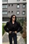 Torba Bomber Cashmere Jacket with Pockets, Lining, and Snap Buttons on the Front