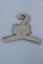 Wooden Children's Hanger 7 Pieces Hanger - Big Fox Baby Closet Hanger (Cream Color) - 3