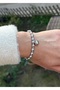 Women's Heart-Shaped Bracelet in Gold Silver - 2