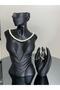 Set of 2 Decorative Jewelry Manikin and Hand, Jewelry Display Stand Set, Jewelry Organizer, Earring Necklace Ring