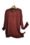 Plus Size Mother Combed Cotton Blouse - 2