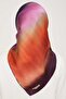 Purple Gradient Transitional Tivil Silk Scarf 9051 - 03 - 4