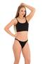 Pack of 1025 Double Rope-Stone Detailed Bikini Panties 1025-V7 - 6