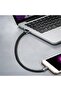 Micro USB Port Deri Bileklik Şarj Data Kablosu CDG-CNV53 - 3