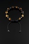 Natural Stone Bracelet, Tiger's Eye and Hematite Sphere Macrame Bracelet, Men's Bracelet, Women's Bracelet, He - 5