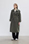 90s Çağla Oversized Trench Coat - 3