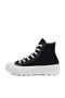 Chuck Taylor All Star Lugged Hi Women's Platform Black Sneaker - 4