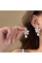 Pastel Pearl Flower Earrings - 2