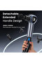 Massage Gun with Upgrade Extension Handle Muscle Massager - Gray - 4