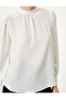 Hakim Collar Blouse Long Sleeve Draped - 5